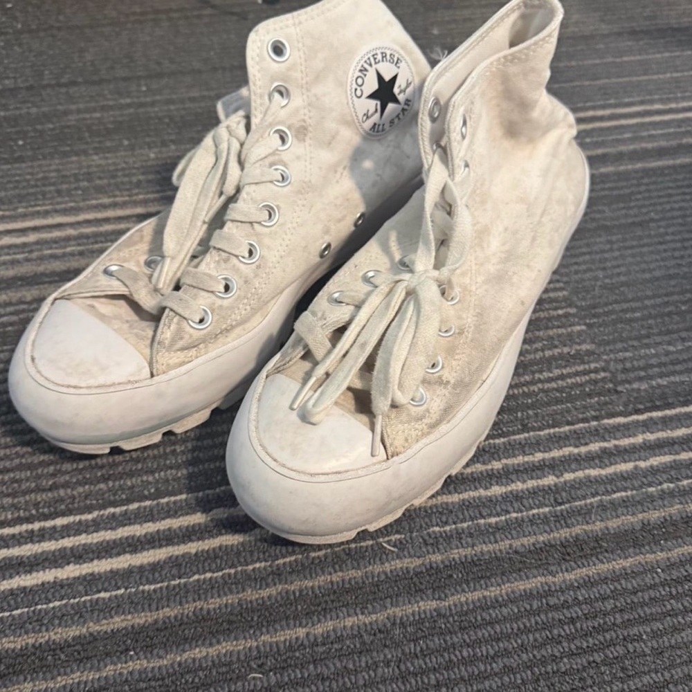Converse Women's High-Top Sneakers - Cream